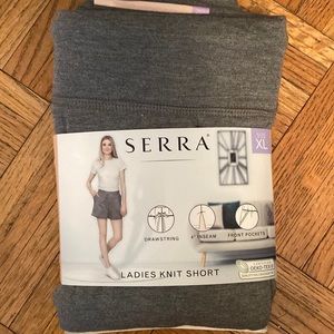 Size XL drawstring knit shorts